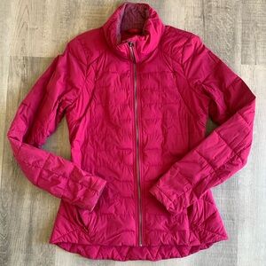 Lululemon down jacket pomegranate size 10